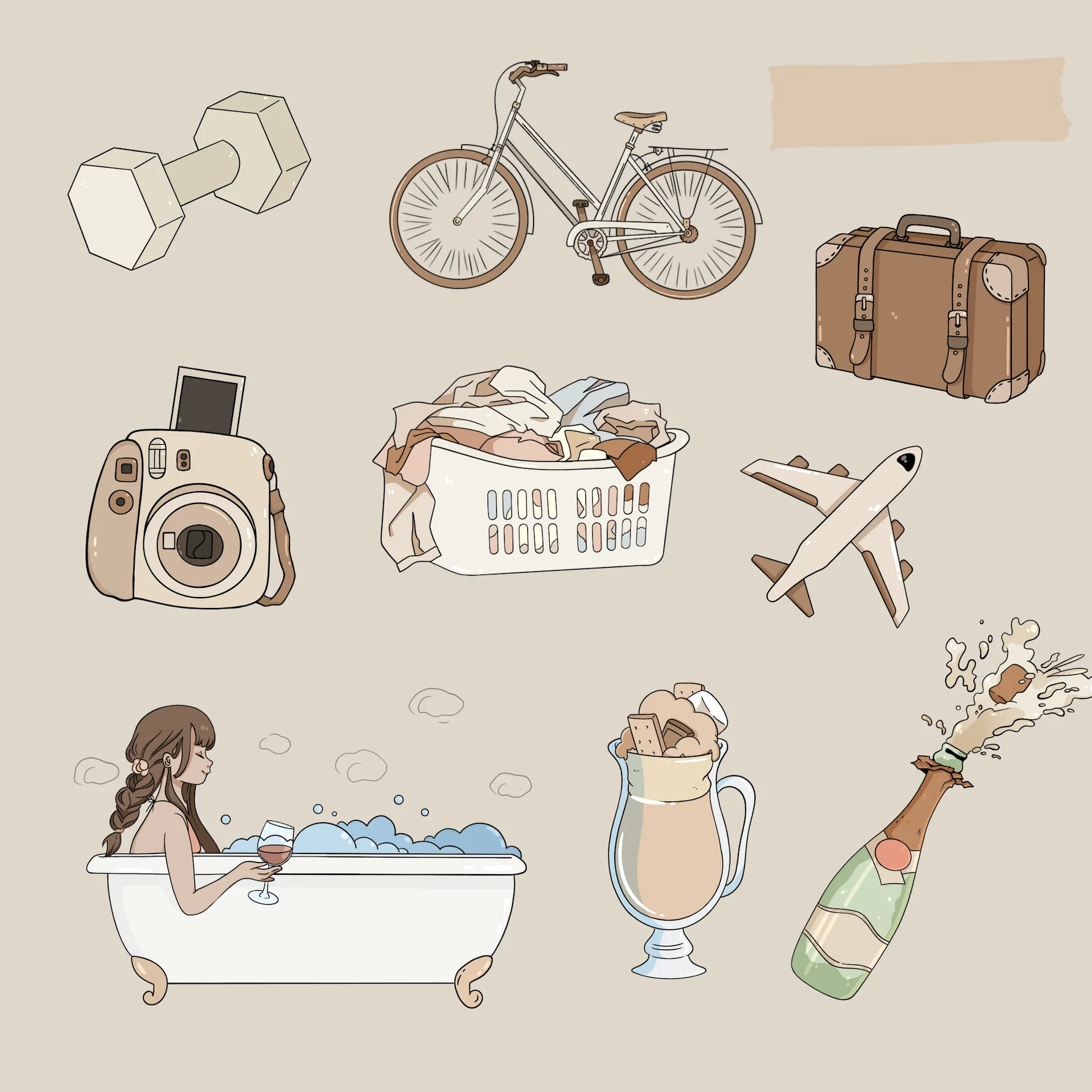 digital stickers for planner goodnotes
